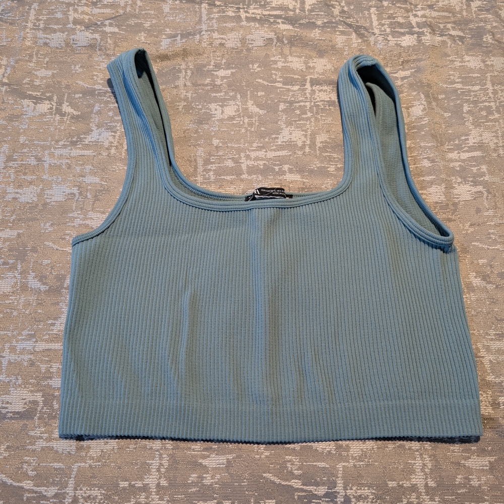 Zara Ribbed Crop Tank